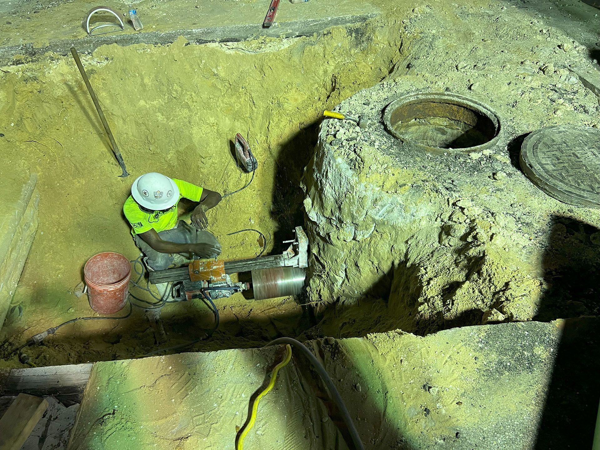 Sanitary Sewer Mains Work 5