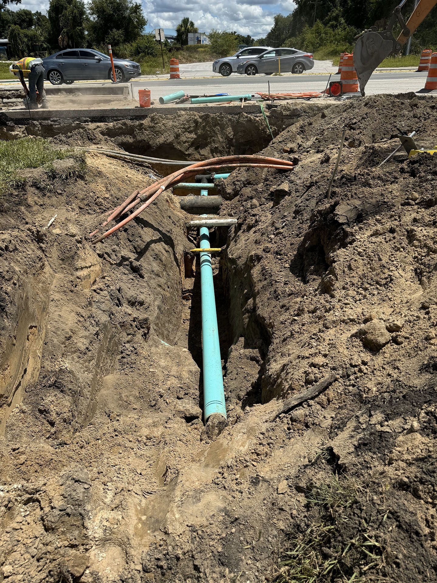 Sanitary Sewer Mains Work 6