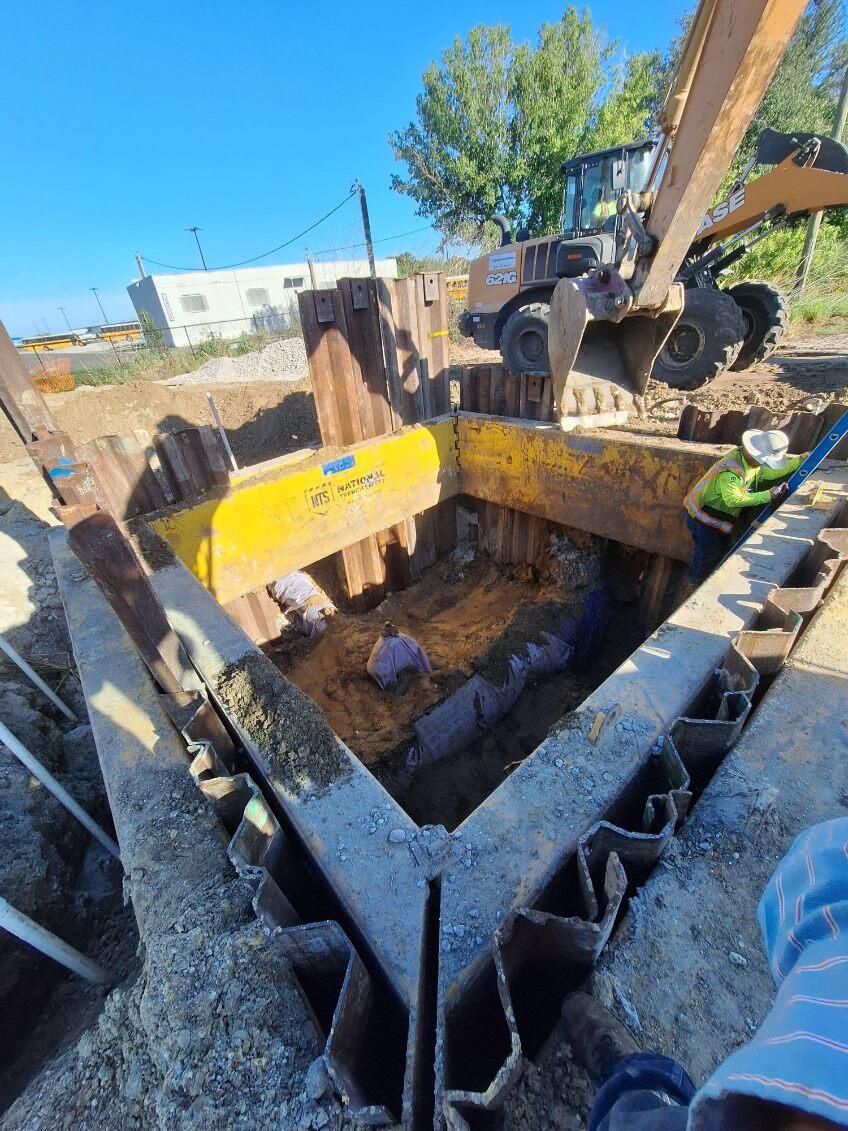 Reclaim Water Mains Work 3