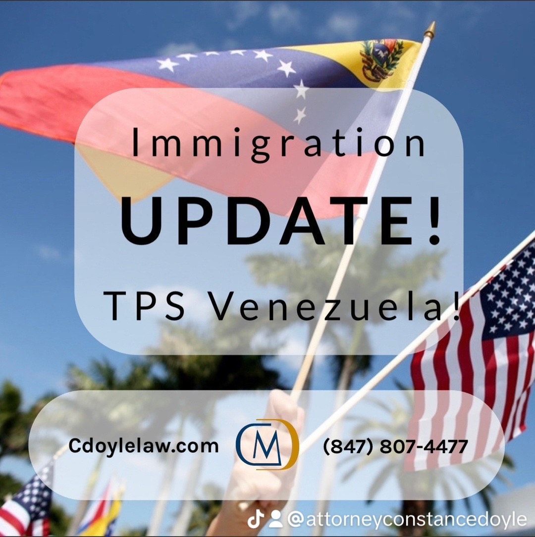 Immigration Update! TPS Venezuela!
