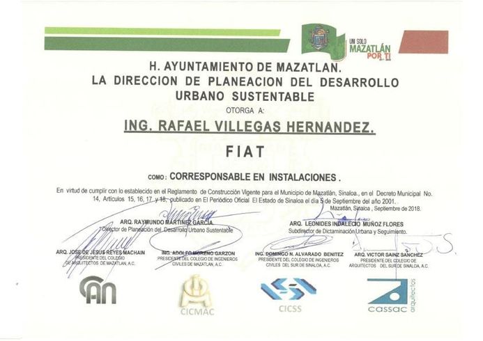 MVI. ING. RAFAEL VILLEGAS HERNÁNDEZ 