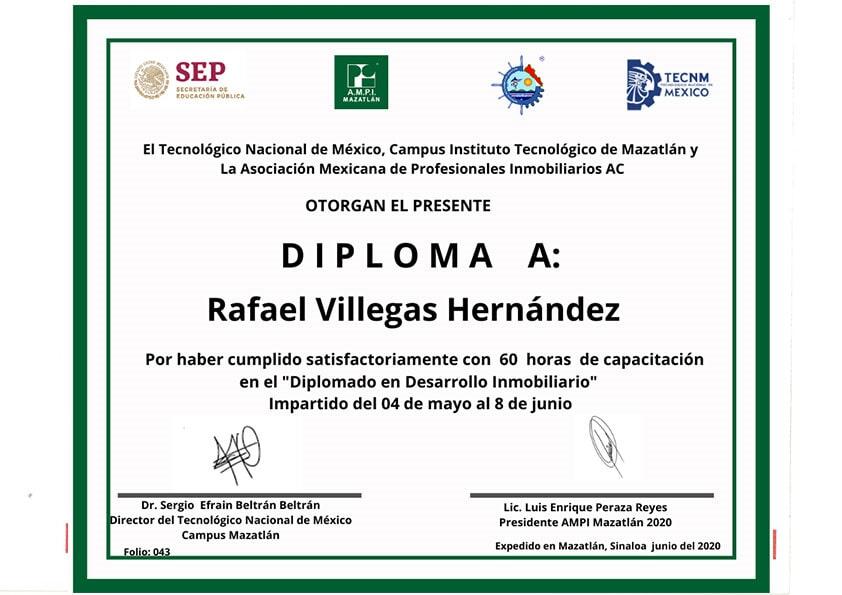 MVI. ING. RAFAEL VILLEGAS HERNÁNDEZ