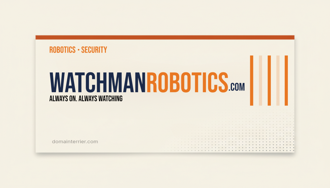 WatchmanRobotics.com domain name for sale