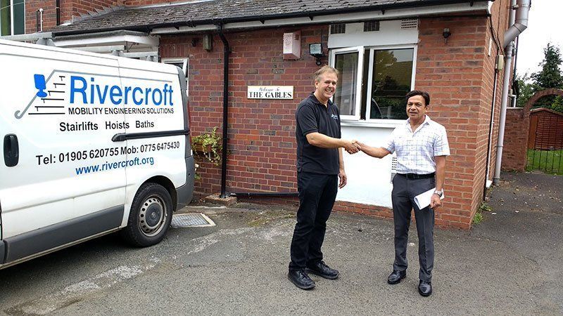 business handshaking