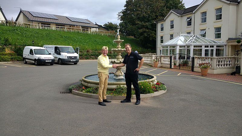 business handshaking