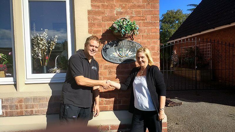 business handshaking