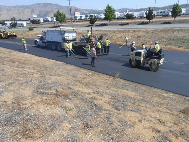 Asphalt Installation in National Road