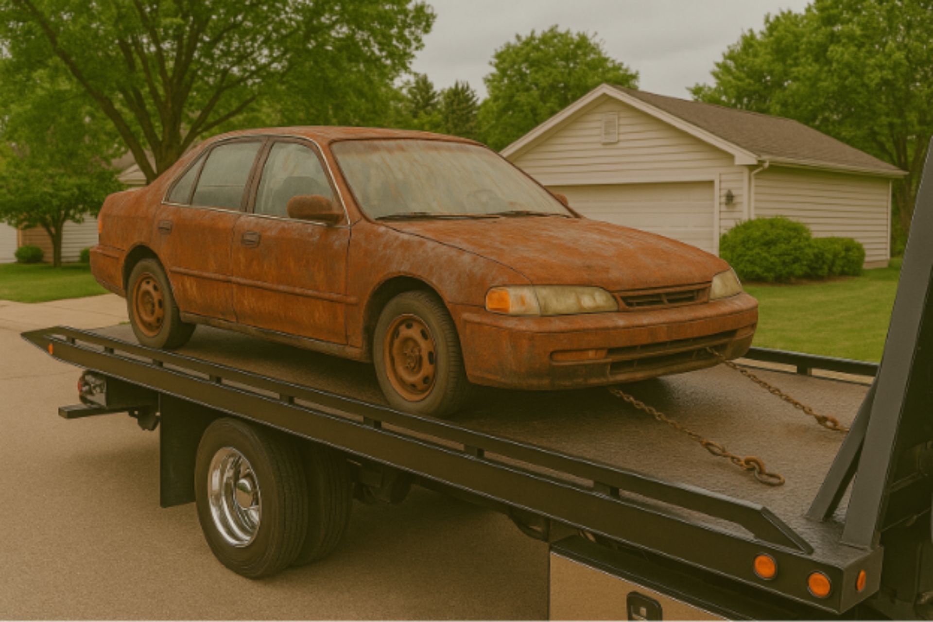 Junk Car Removal in Milwaukee, WI