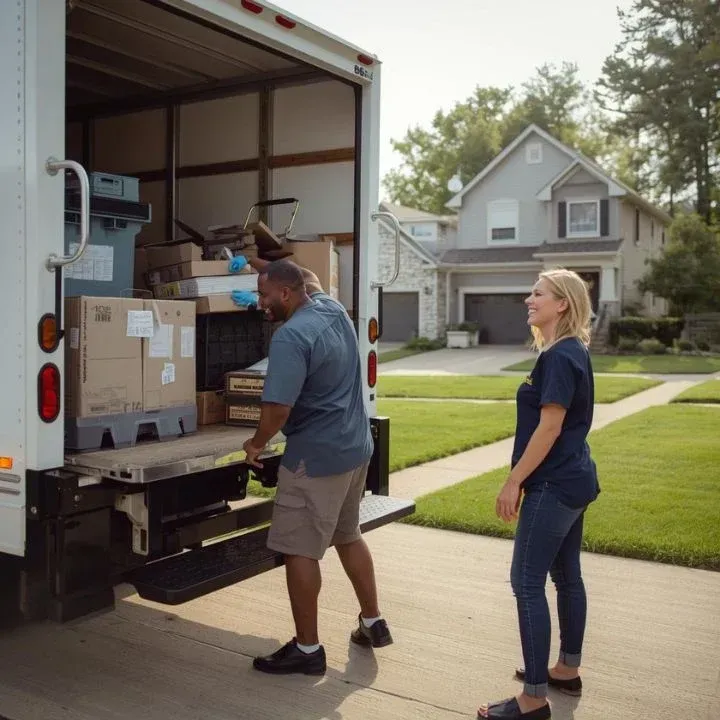 Trustworthy junk hauling Milwaukee professional