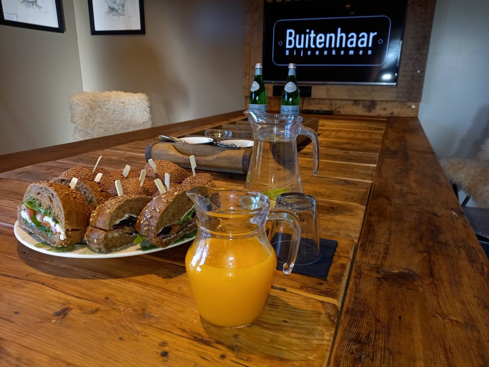 Werktafel voor 8