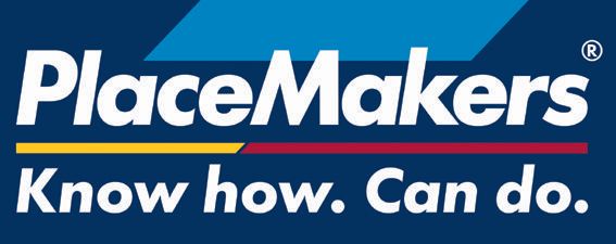 The logo for Placemakers, Bathroom Renovations Auckland trade partner.
