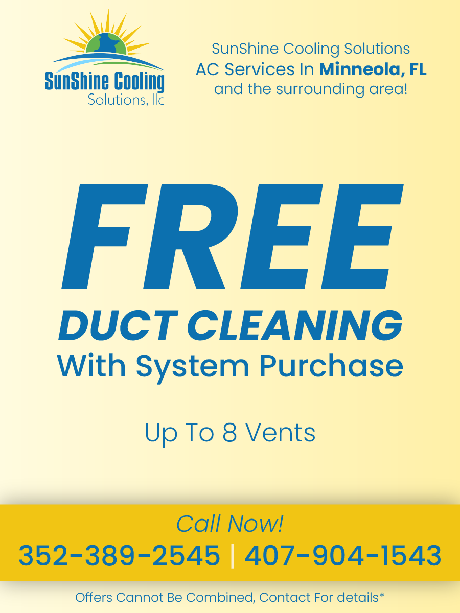 HVAC Discounts in Minneola, FL and the surrounding area