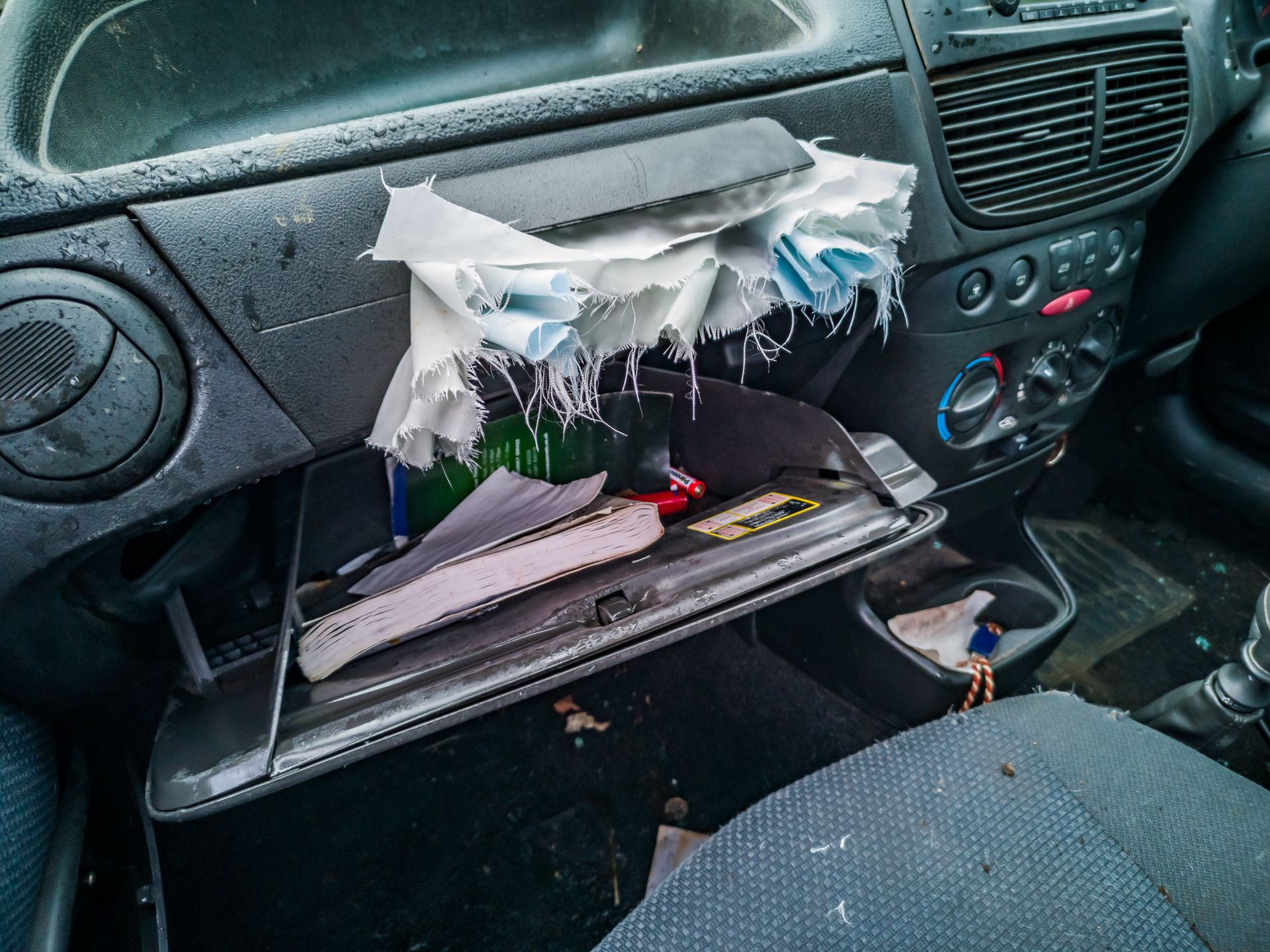 Airbag burns after a Pittsburgh crash