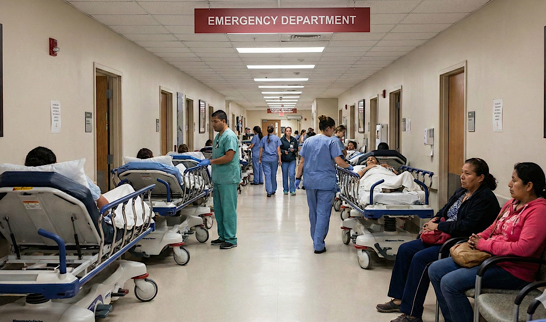 Emergency room department over crowding and boarding in Pittsburgh, PA