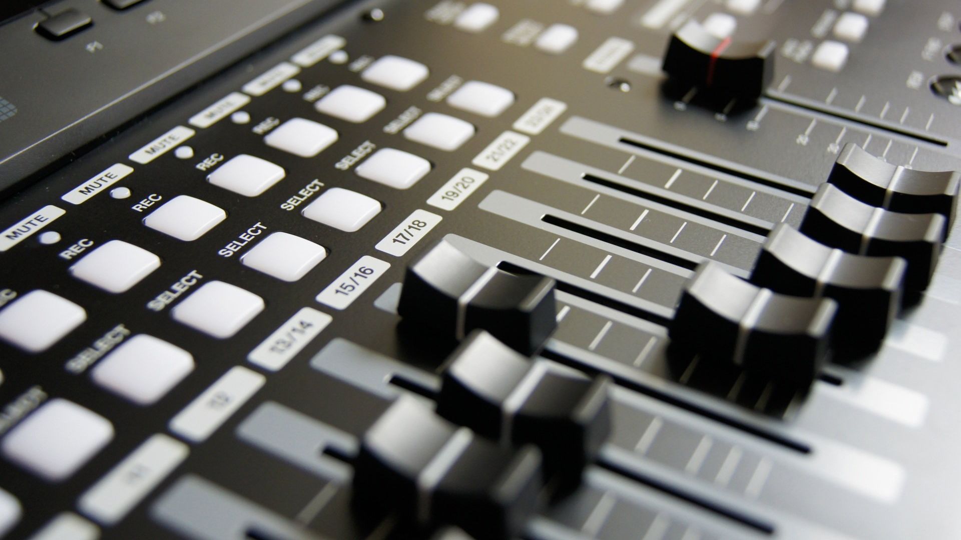 The rise of talk radio - mixing board