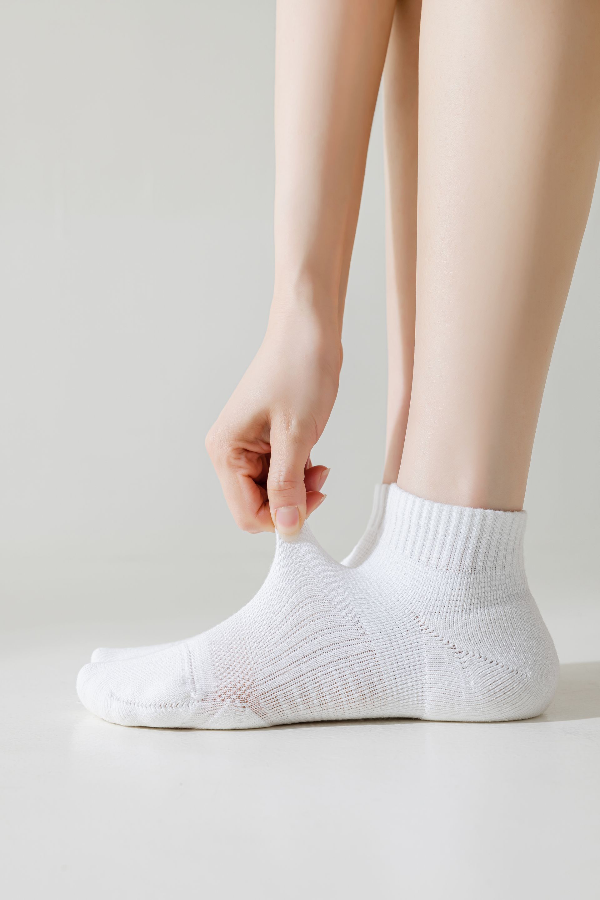 3 pairs of High Performance Ankle Sport Socks 34-38 white