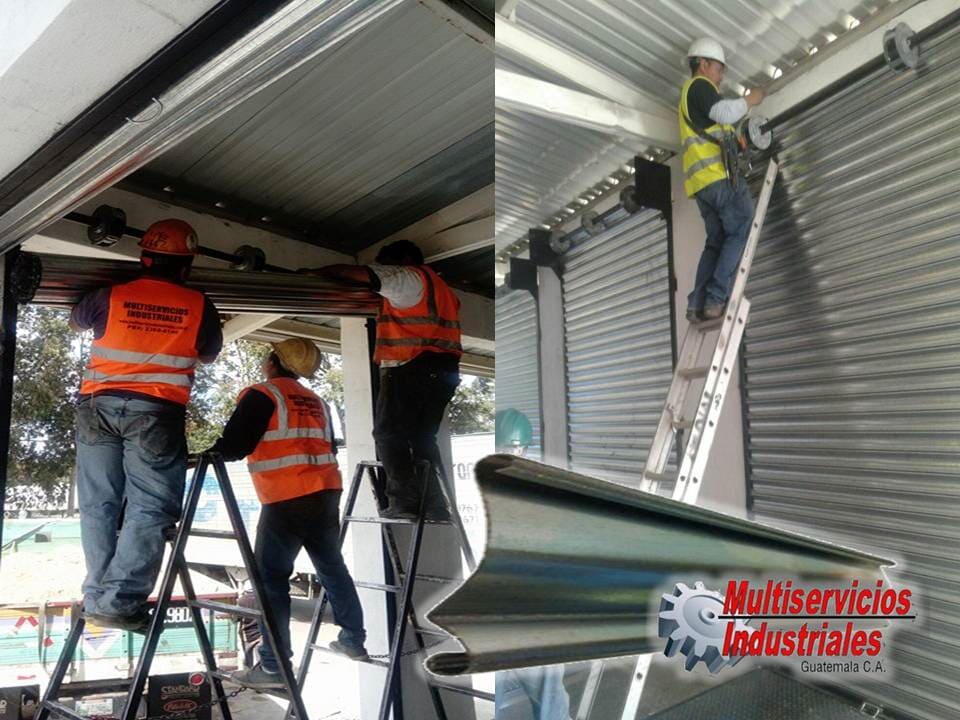 zCortinas enrollables e industriales