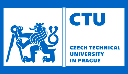 Logo de la  Universidad Técnica Checa de Praga