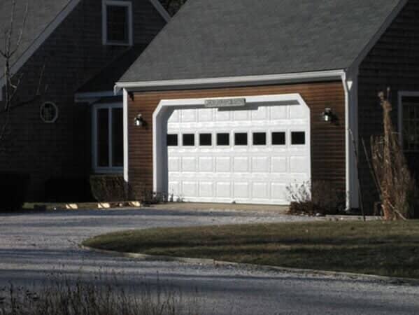 White Madison - Garage Door in Hyannis, MA