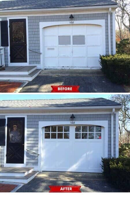 Plain To Glass Plane Garage Door - Garage Door in Hyannis, MA