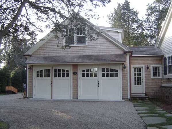 Simple House with Garage Door - Garage Door in Hyannis, MA