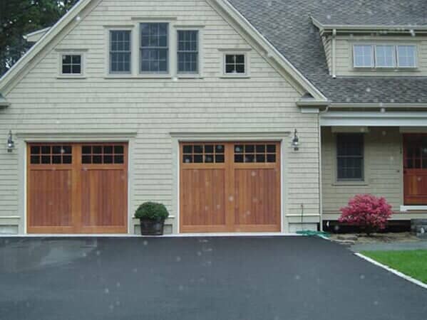 Wood Carriage House - Garage Door in Hyannis, MA