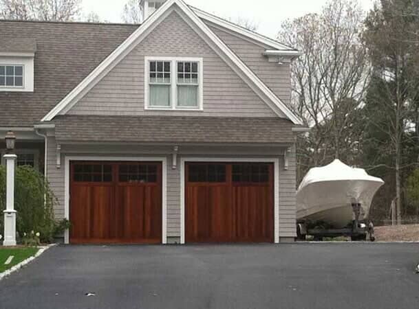 Dark Brown Garage Door - Garage Door in Hyannis, MA
