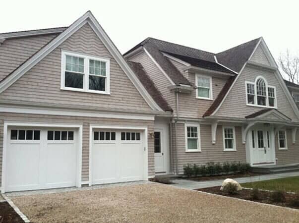 White Paintgrade Wood - Garage Door in Hyannis, MA
