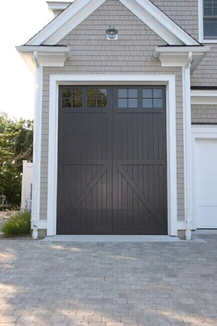 Dark Painted Garage Door - Garage Door in Hyannis, MA