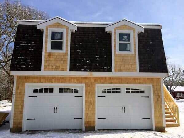Yellow Brick House - Garage Door in Hyannis, MA
