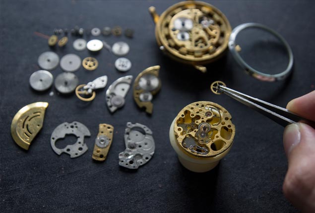 Jewelry Repairs — Disassembled Mechanical Watches in Midwest City, OK