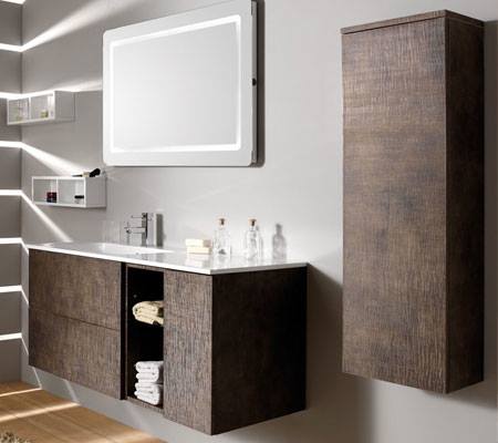 bagno color marrone scuro