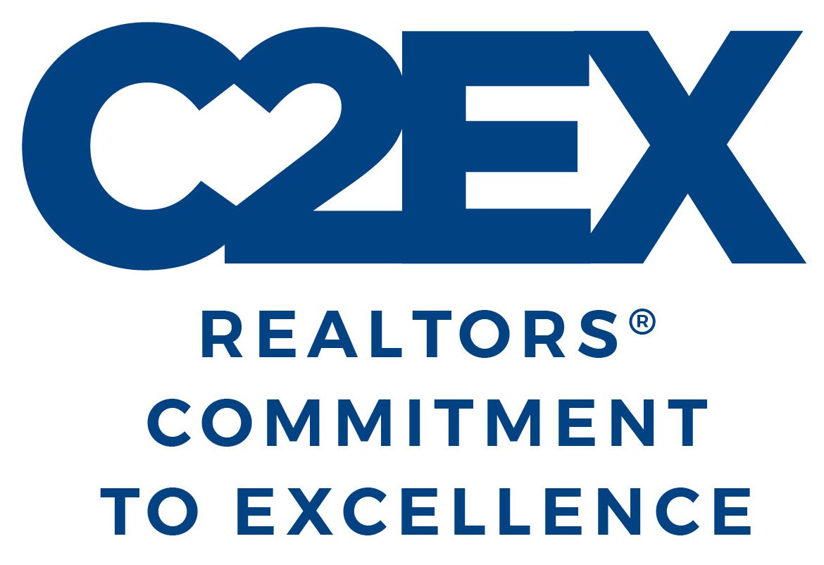 The logo for c2ex realtors commitment to excellence