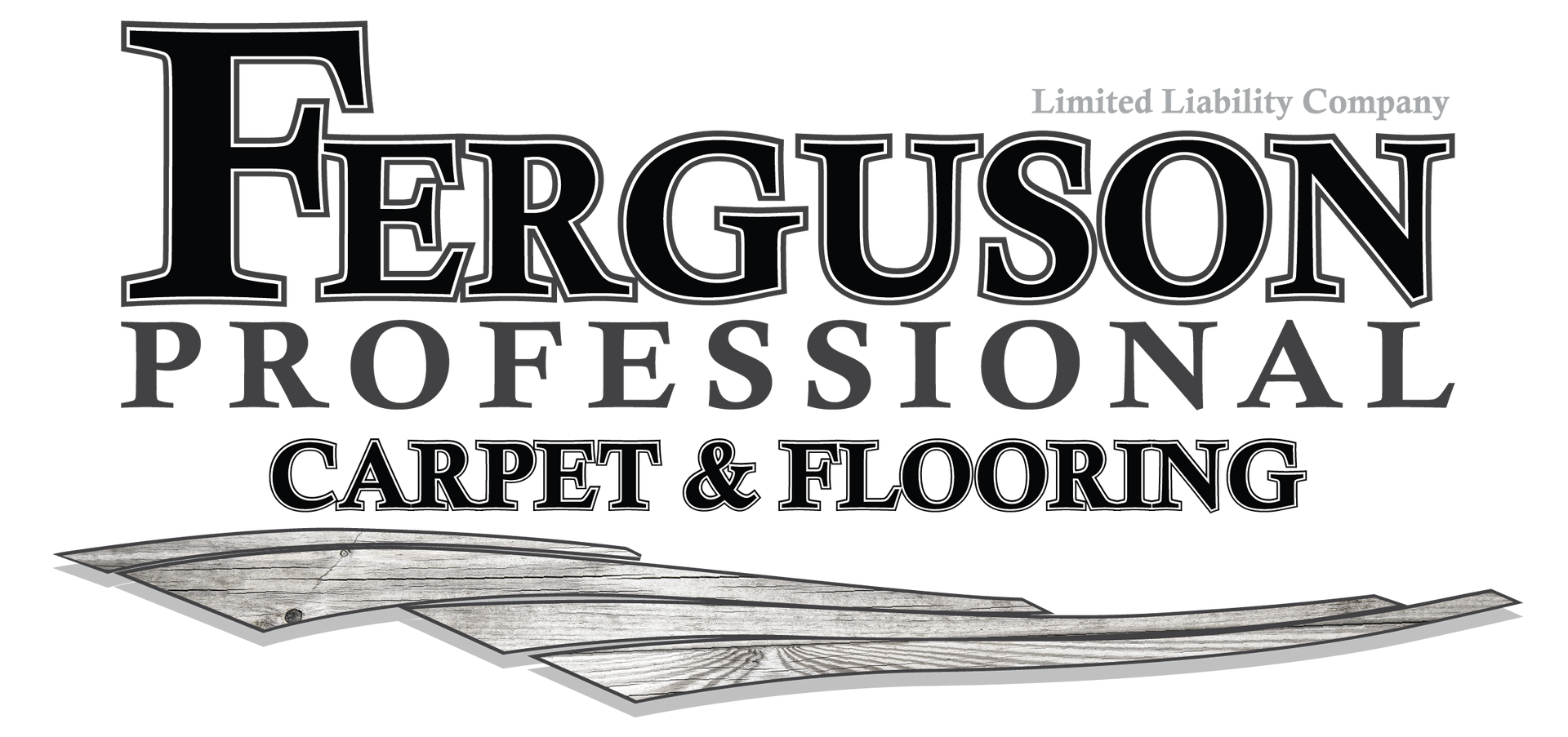 Ferguson Professional Carpet & Flooring logo with a stylized floor sample graphic.