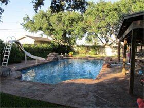 Mini Pool (After Renovation) — Pool Services in Corpus Christi, TX