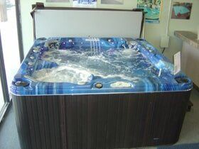 Blue Hot Tub — Pool Services in Corpus Christi, TX