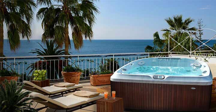 Outdoor Jacuzzi Hot Tub — Pool Services in Corpus Christi, TX