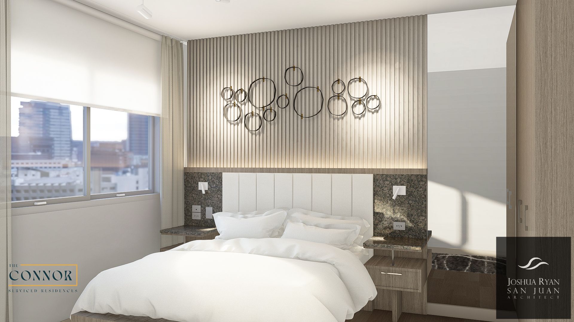 Minimalist and modern room in Greenhills