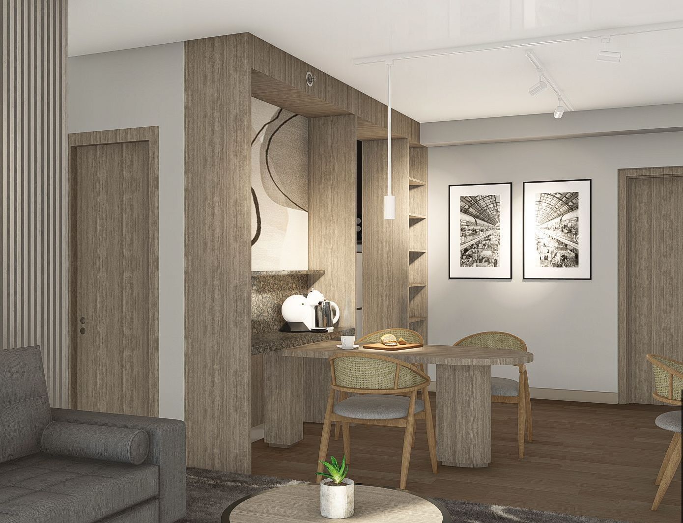 Executive suite with dedicated office space