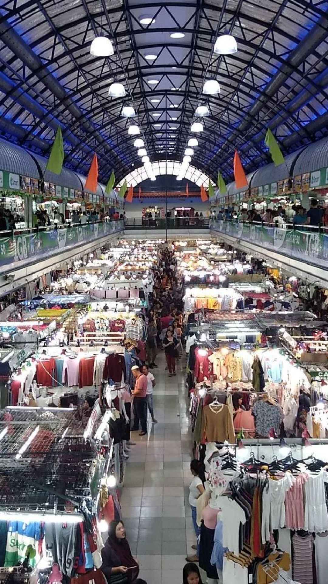 Greenhills Shopping Center interior walkway