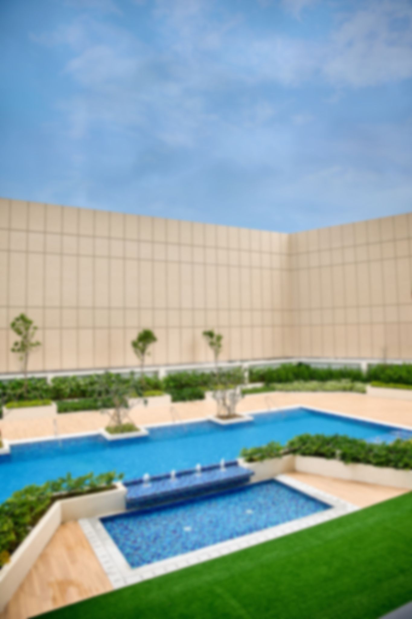 The Connor Swimming pool, perfect for families, couples, and solo travelers