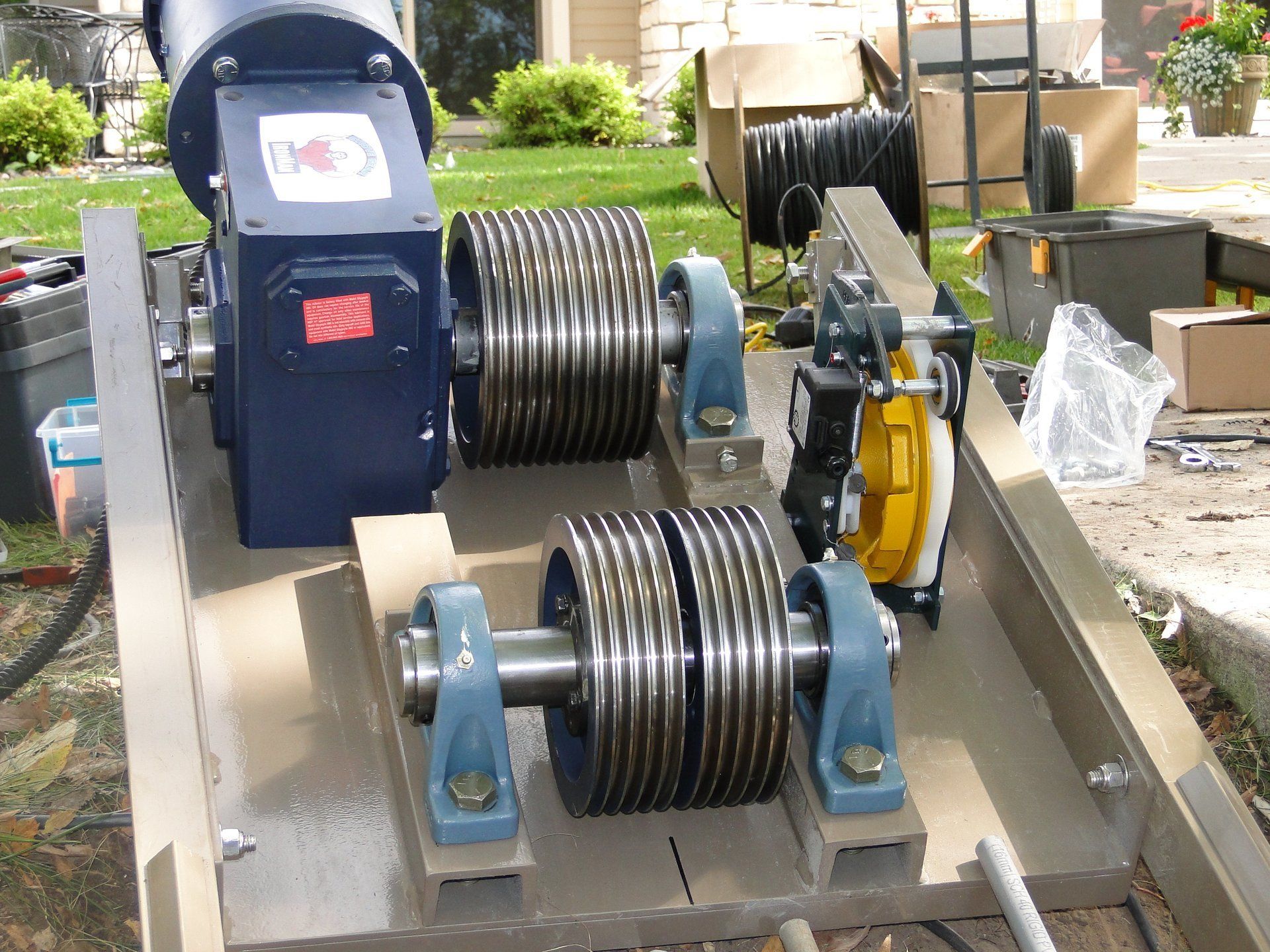 Upgrade Motor to Existing tram system - After replacement by Hillside Trams LLC