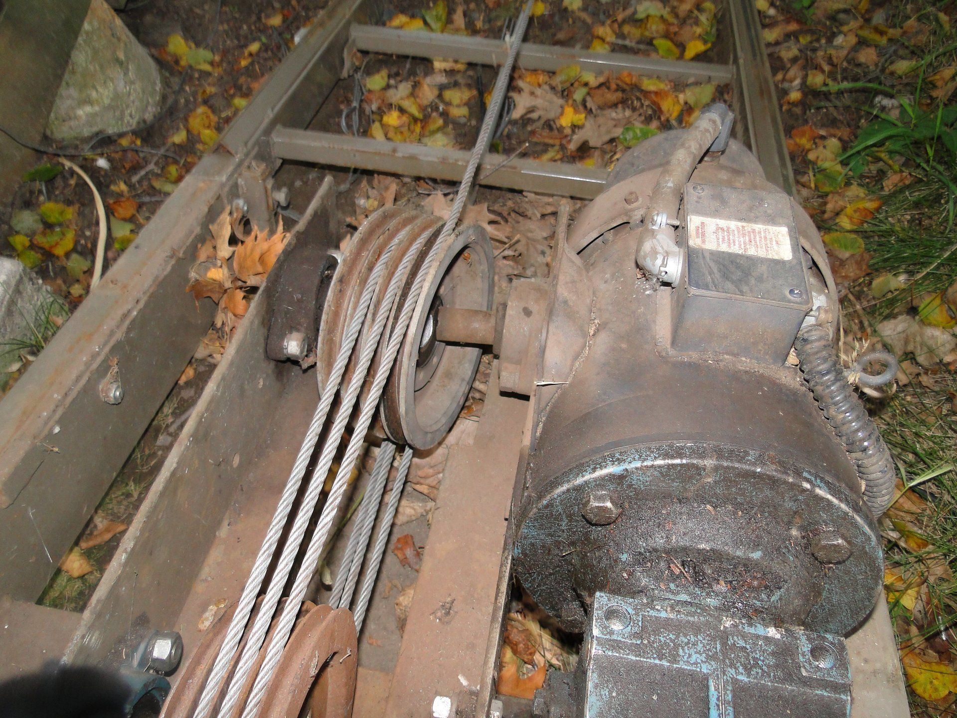 Upgrade Motor to Existing tram system - Before replacement by Hillside Trams LLC