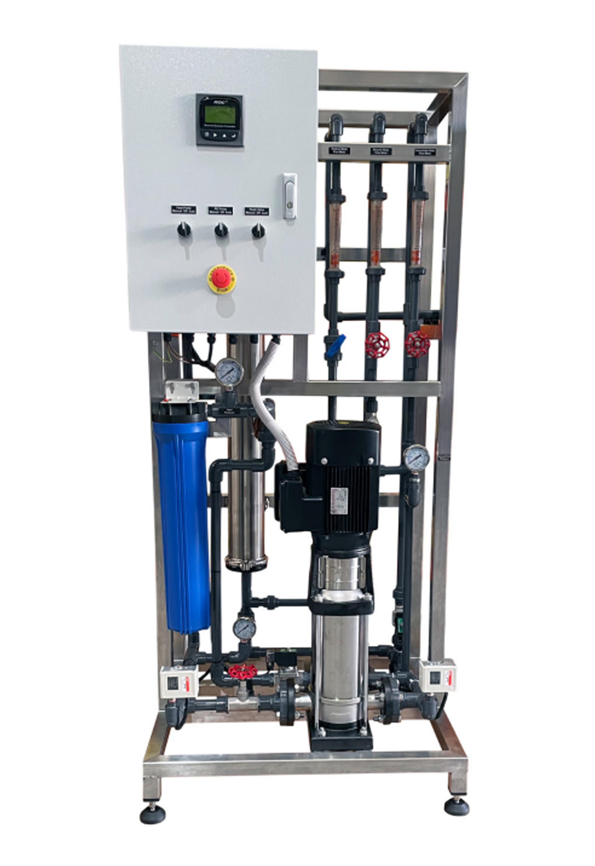 high-capacity reverse osmosis system for industrial water treatment