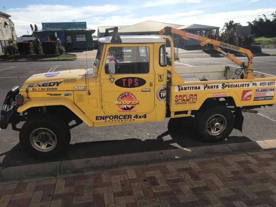Yellow Jeep Side View — Tantitha, QLD — Tantitha Parts Specialists
