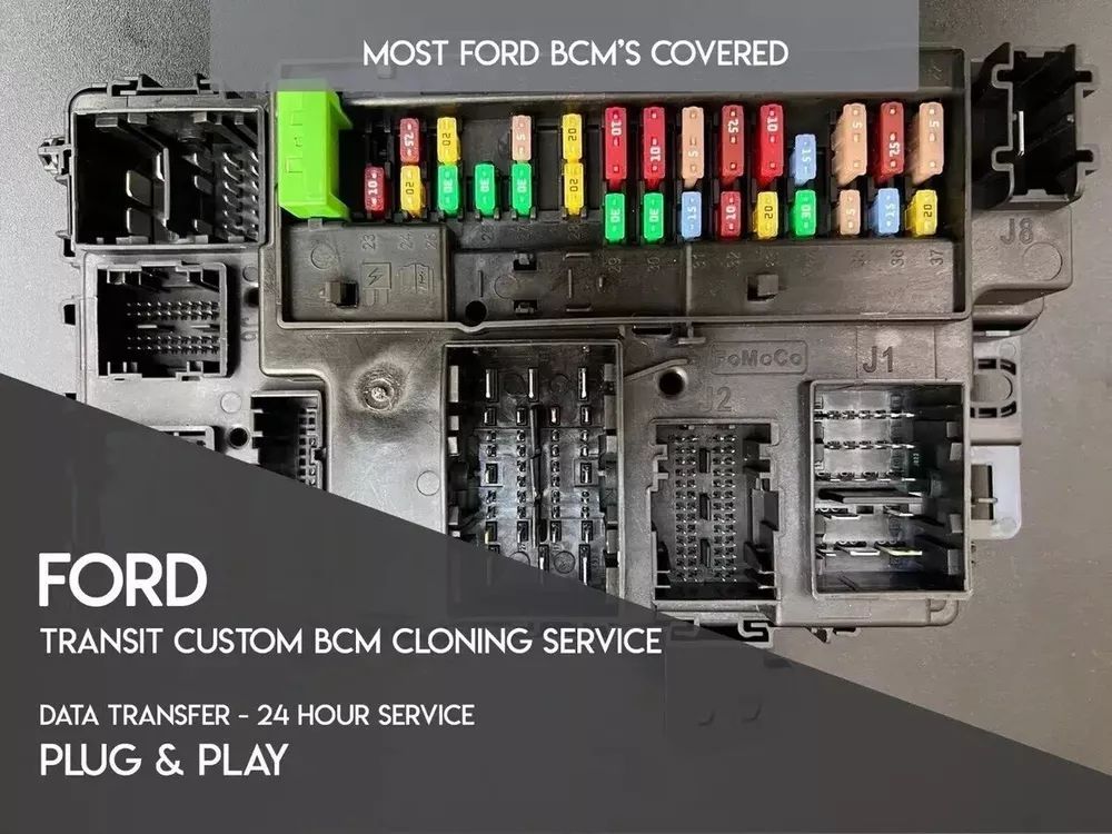 A ford transit custom bcm cloning service plug and play