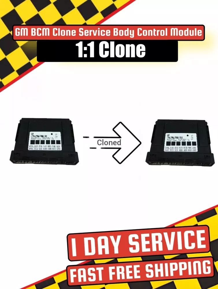 Gm bcm clone service body control module 1 : 1 clone fast free shipping