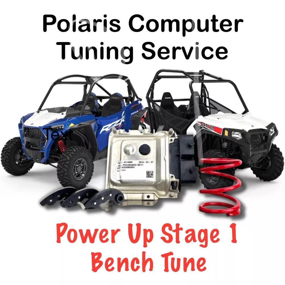 A polaris computer tuning service power up stage 1 bench tune