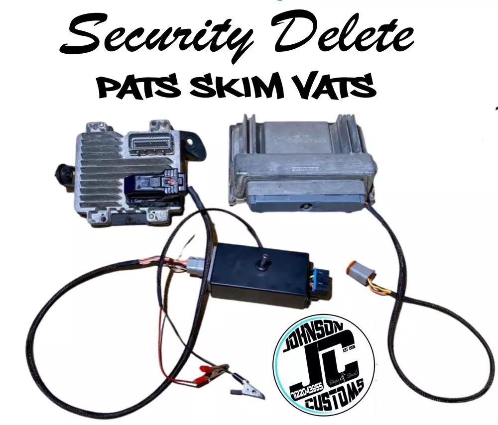 A picture of a security delete kit for pats skim vats.