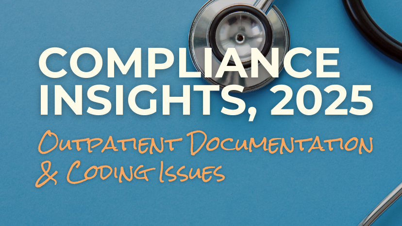 Outpatient Documentation and Coding Issues